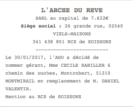 aisne annonce legale